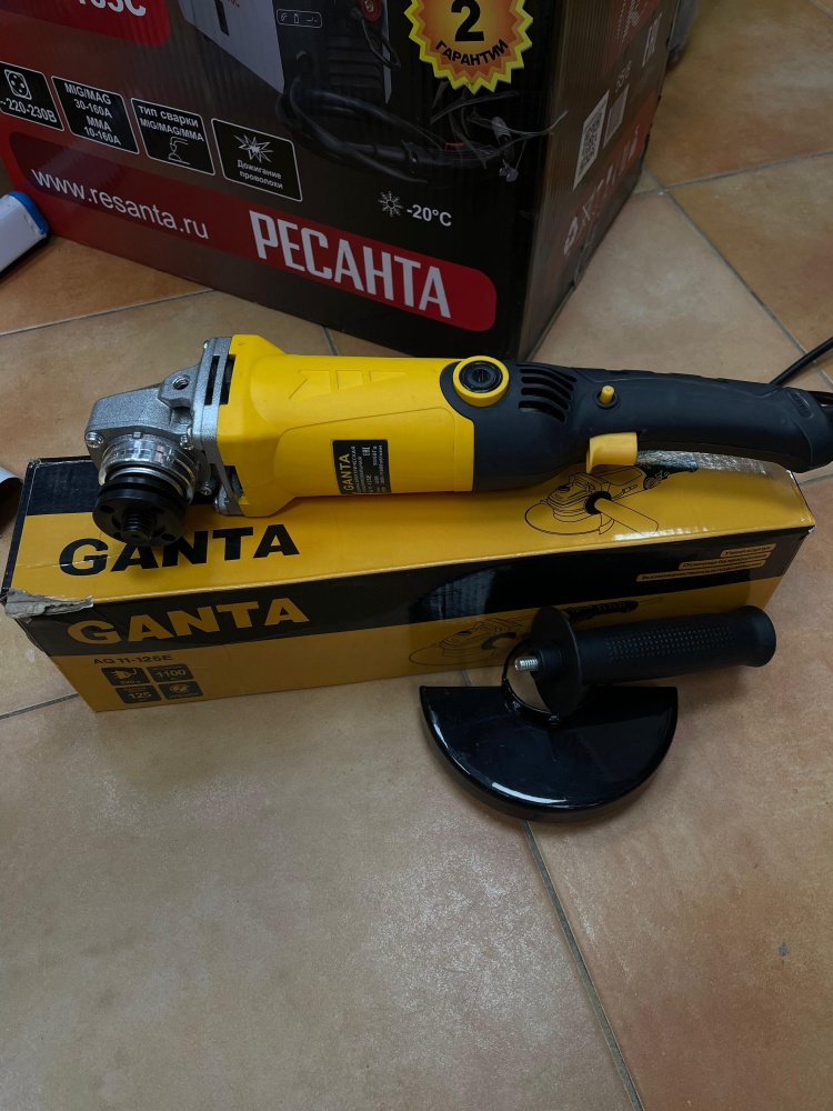 УШМ (Болгарка) GANTA 11-125E