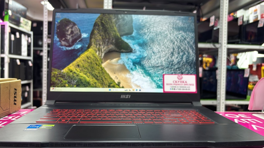 Ноутбук MSI Katana GF76 i5-11260H/16/RTX3050/512M2