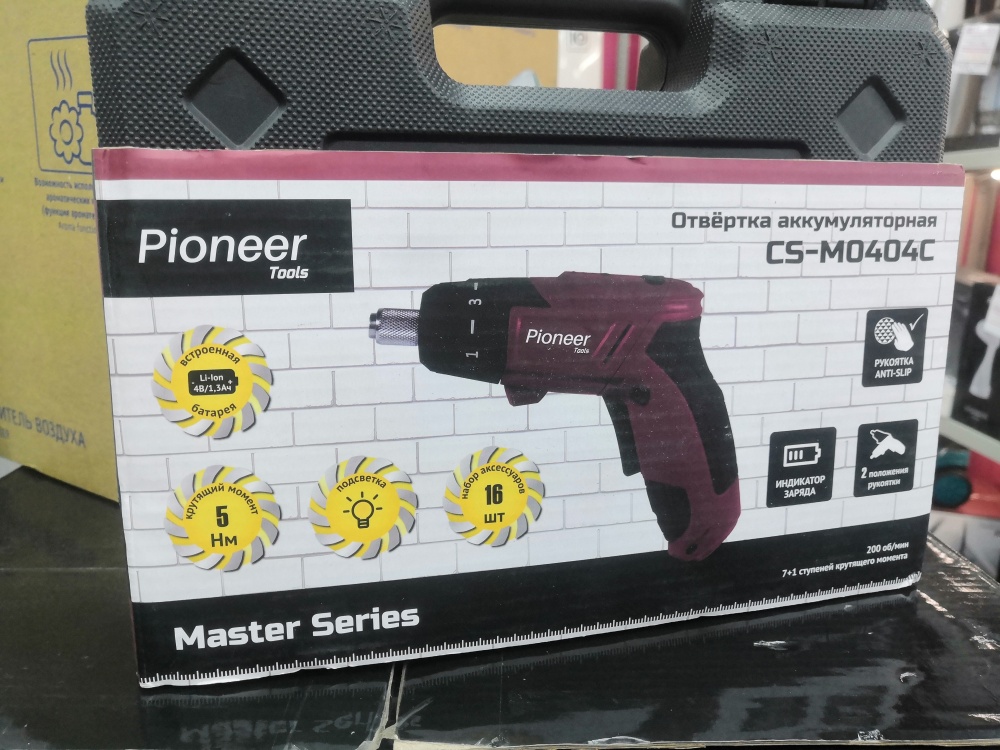 Отвертка Pioneer CS-M0404