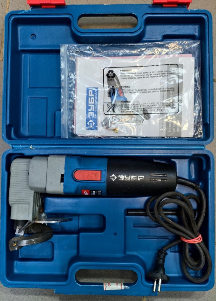 Ножницы ЛИСТОВЫЕ ЭЛЕКТРИЧЕСКИЕ ЗУБР ЗНЛ-500