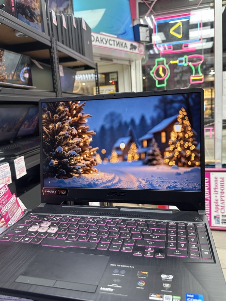 Ноутбук ASUS i5-11400h\16\ssd 512gb\rtx3050