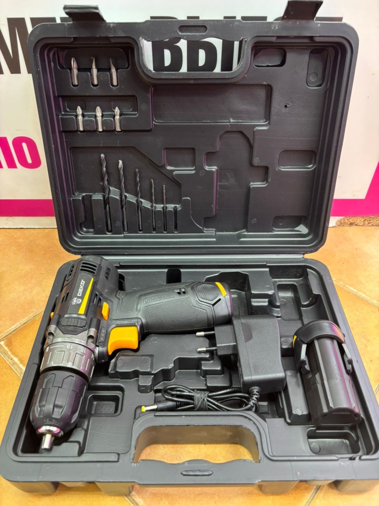 Шуруповерт Deko GCD12DU3