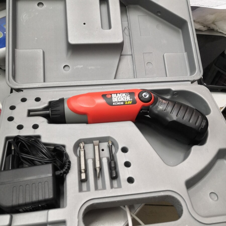 Электроотвертка black decker kc9036