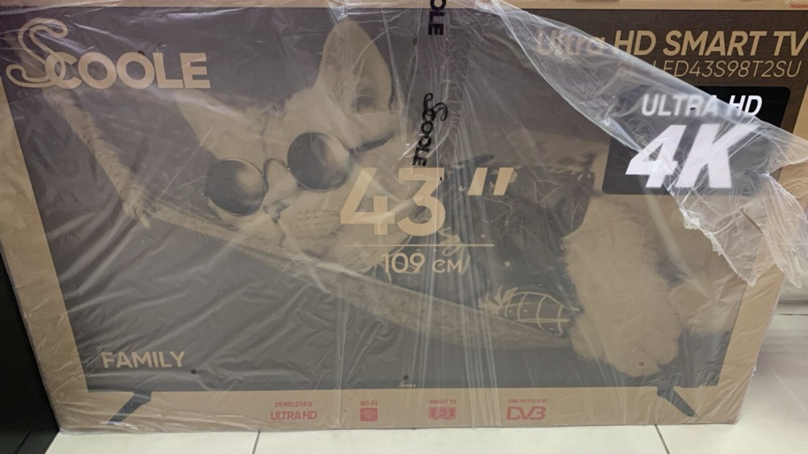 Телевизор Scoole SL-LED43S98T2SU