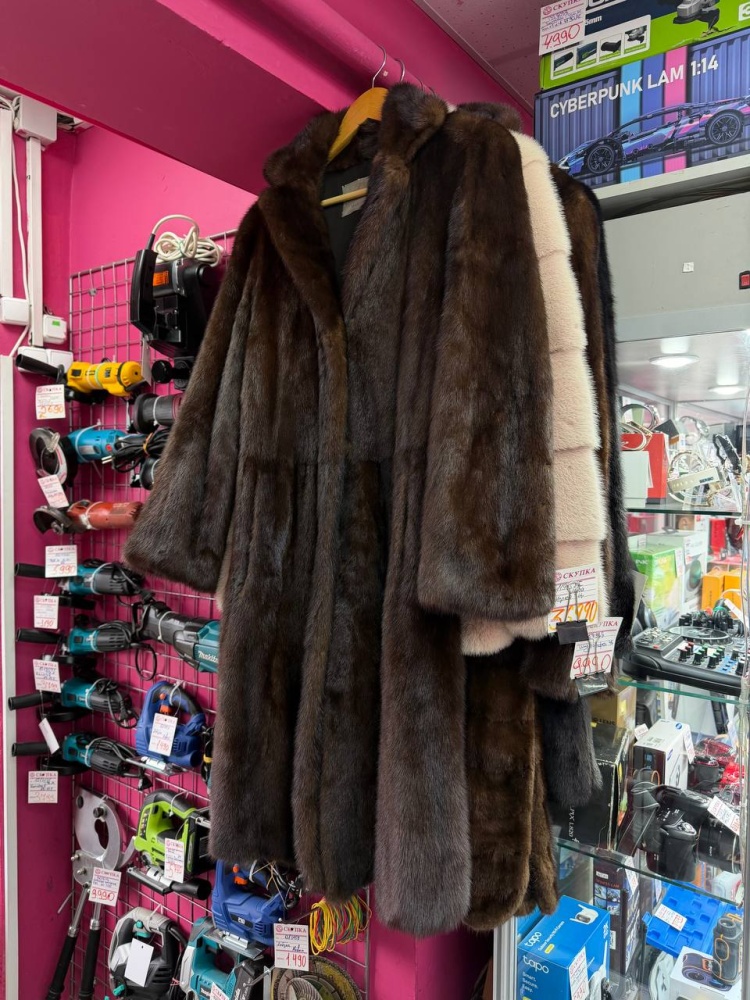 Шуба норка 42