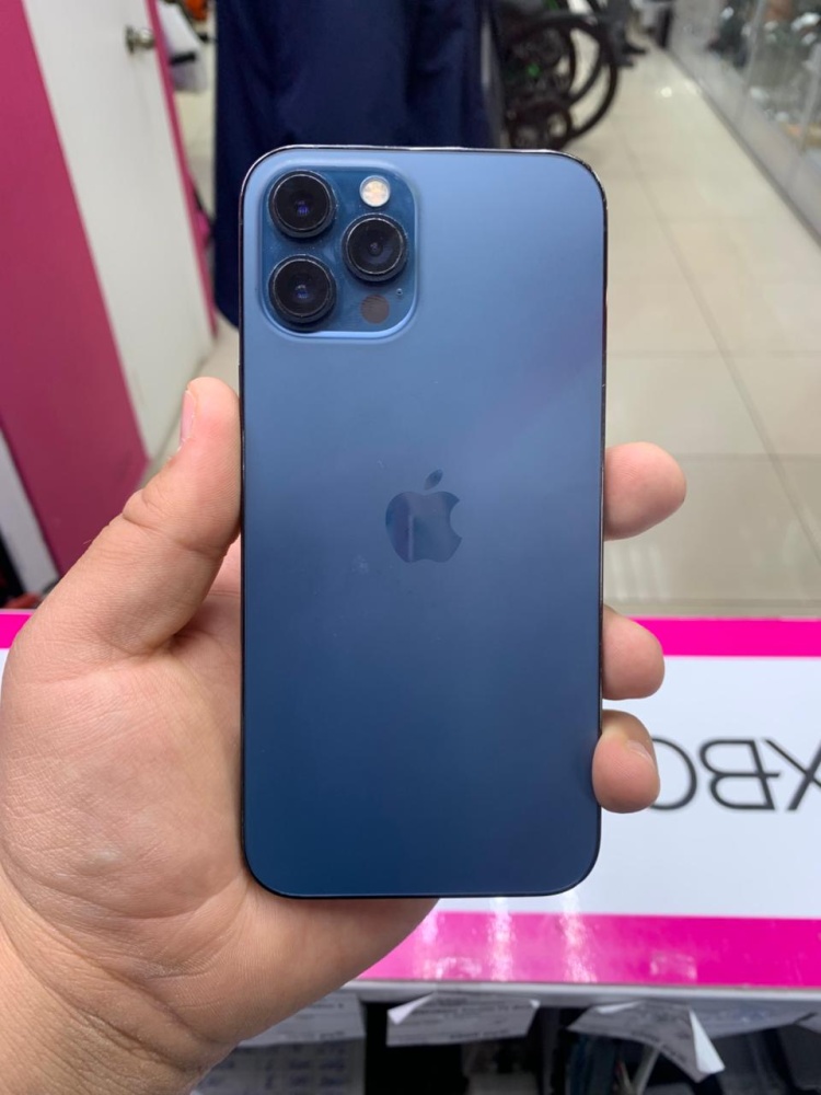Смартфон iPhone 12 PRO MAX 256 Gb Paciffic Blue
