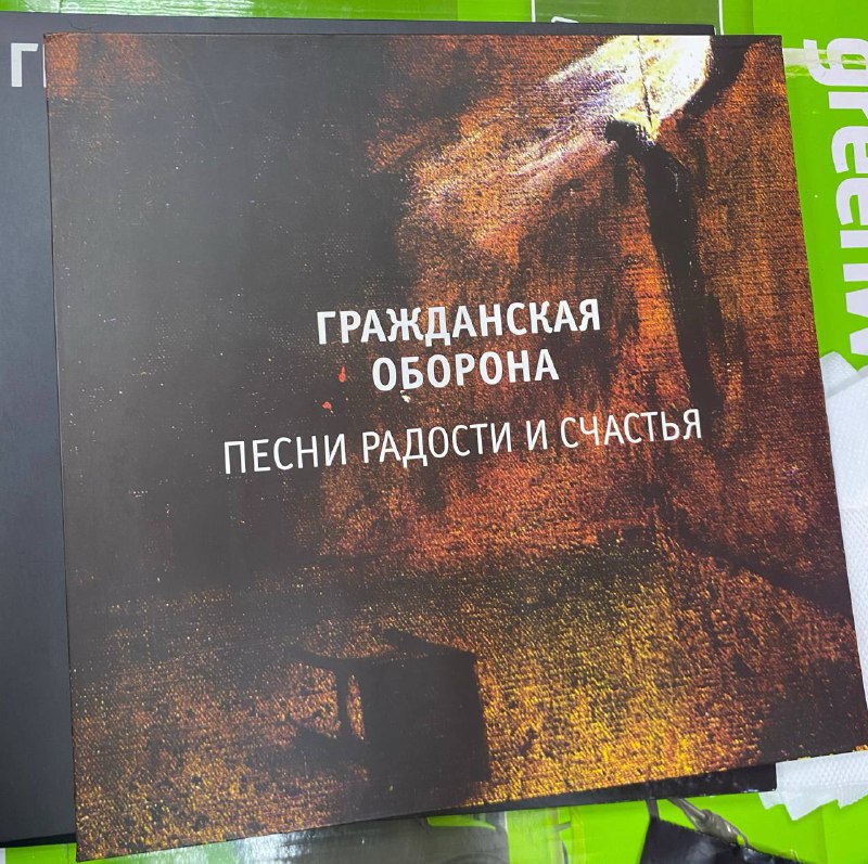 Виниловая пластинка Гражданская оборона песни радости