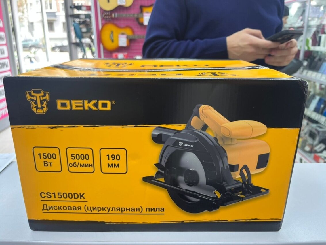 Циркулярная пила Deko
