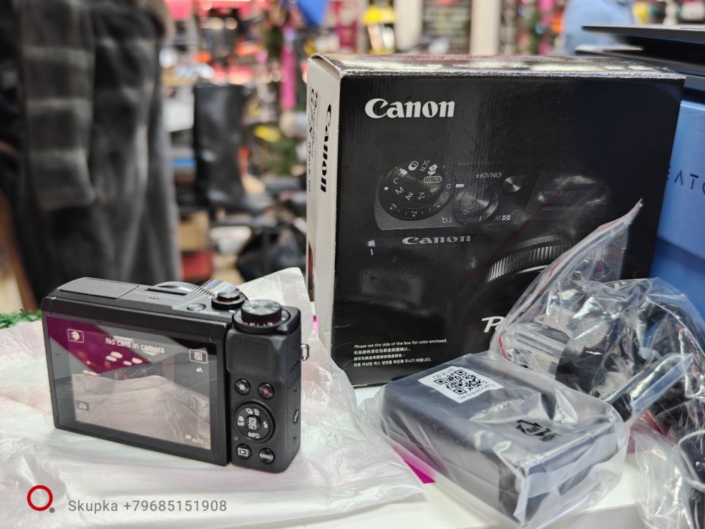 Фотоаппарат Canon G7X mark 3