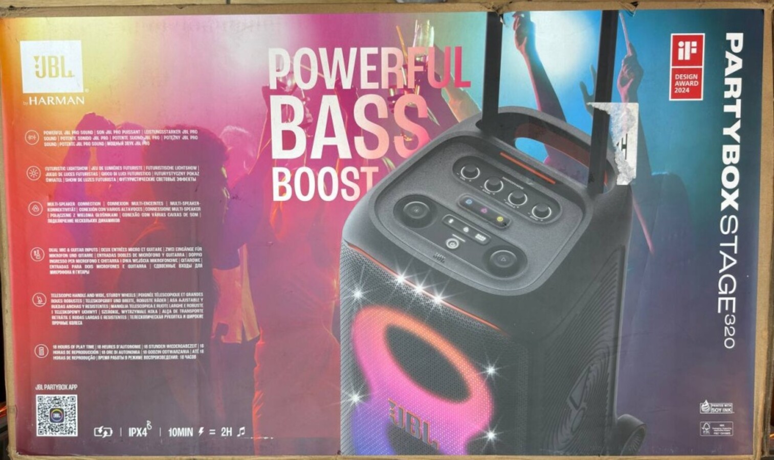 Акустика JBL  PartyBox Stage 320