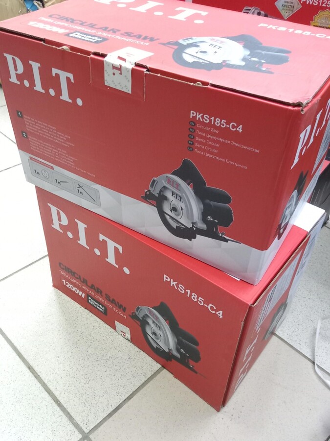 Циркулярная пила PIT PKS185-C4